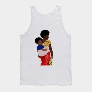 African Mother and Child Tank Top